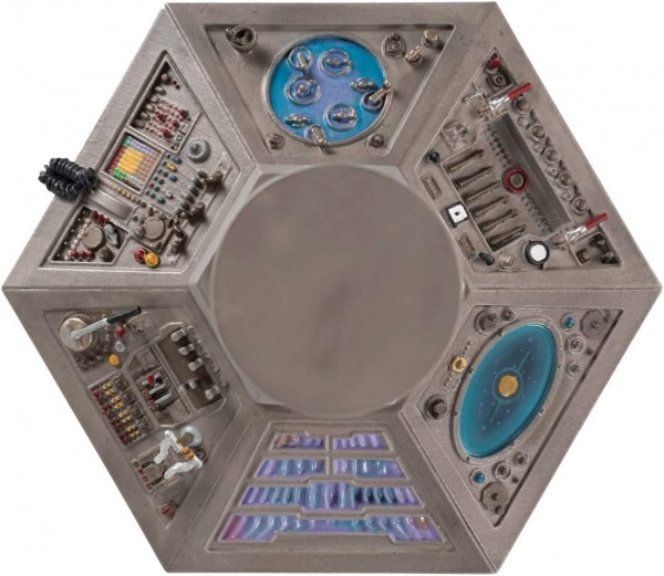 Doctor Who Tardis Console Model 12th Twelfth Doctor Version Eaglemoss Boxed Model Issue #4